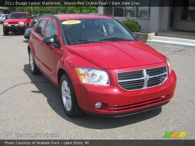 2011 Dodge Caliber Mainstreet in Inferno Red Crystal Pearl