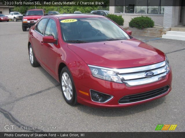 2010 Ford Fusion SEL in Red Candy Metallic