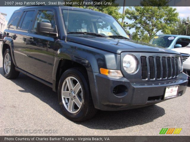 2007 Jeep Patriot Sport in Steel Blue Metallic