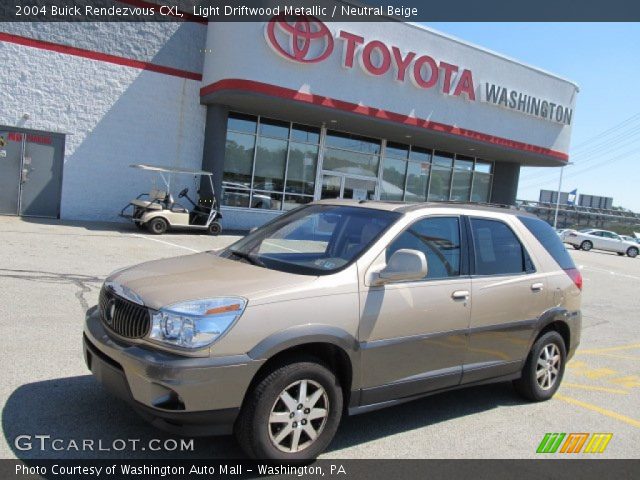 2004 Buick Rendezvous CXL in Light Driftwood Metallic