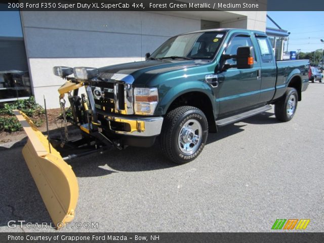 2008 Ford F350 Super Duty XL SuperCab 4x4 in Forest Green Metallic