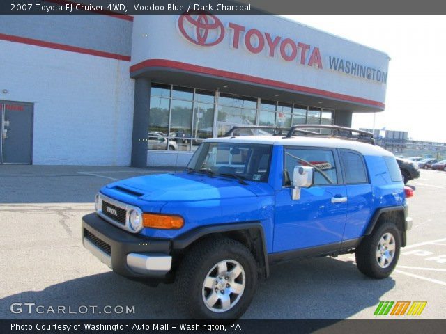 2007 Toyota FJ Cruiser 4WD in Voodoo Blue