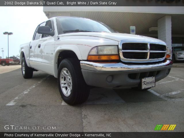 2002 Dodge Dakota SLT Quad Cab in Bright White