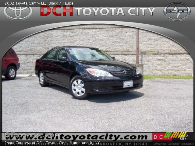 2002 Toyota Camry LE in Black