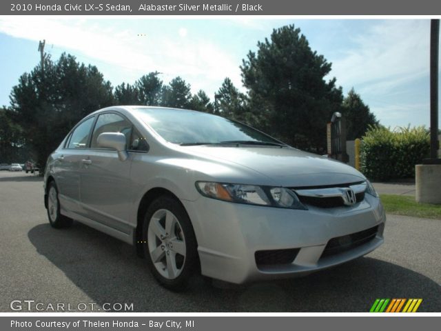 2010 Honda Civic LX-S Sedan in Alabaster Silver Metallic