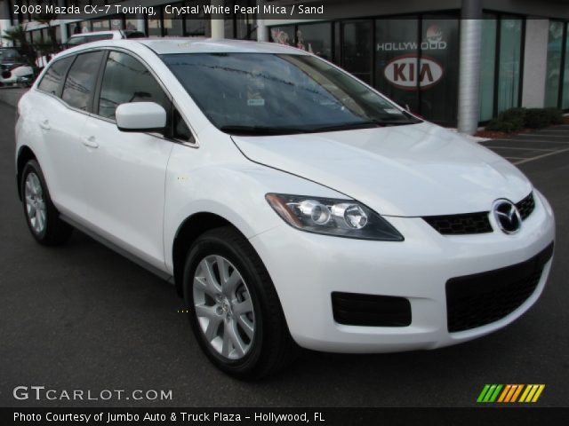 2008 Mazda CX-7 Touring in Crystal White Pearl Mica