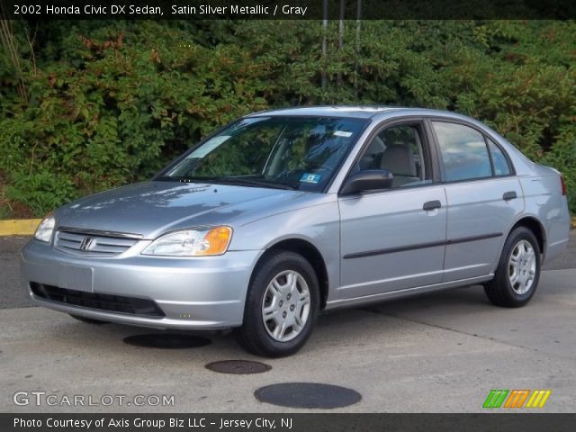 2002 Honda Civic DX Sedan in Satin Silver Metallic