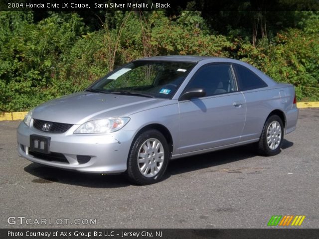 2004 Honda Civic LX Coupe in Satin Silver Metallic