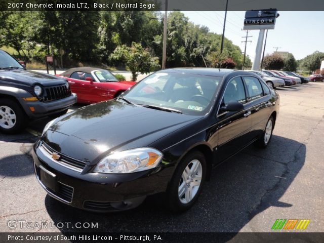 2007 Chevrolet Impala LTZ in Black