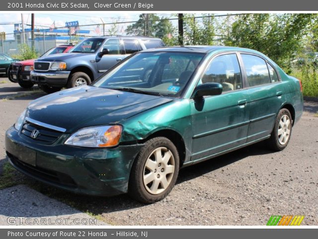 2001 Honda Civic EX Sedan in Clover Green