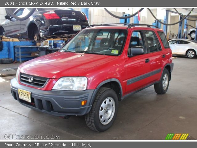 2001 Honda CR-V LX 4WD in Milano Red