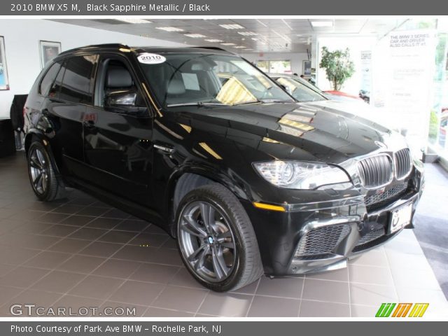 2010 BMW X5 M  in Black Sapphire Metallic