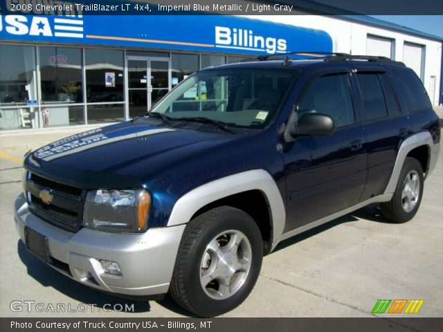 2008 Chevrolet TrailBlazer LT 4x4 in Imperial Blue Metallic