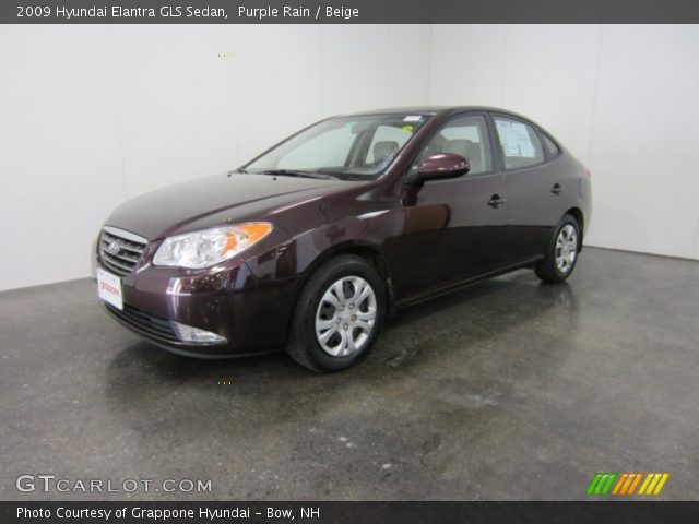 2009 Hyundai Elantra GLS Sedan in Purple Rain