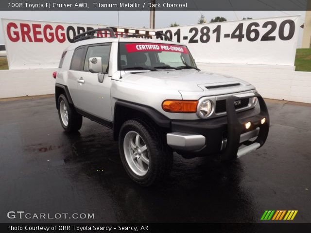 2008 Toyota FJ Cruiser 4WD in Titanium Metallic