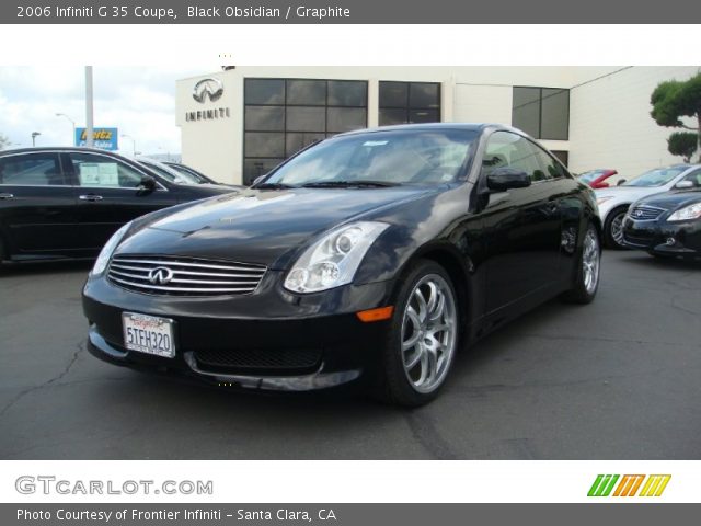 2006 Infiniti G 35 Coupe in Black Obsidian