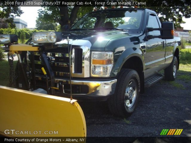 2008 Ford F250 Super Duty XLT Regular Cab 4x4 in Forest Green Metallic