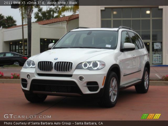 2011 BMW X5 xDrive 35d in Alpine White