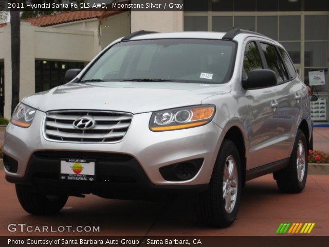 2011 Hyundai Santa Fe GLS AWD in Moonstone Silver
