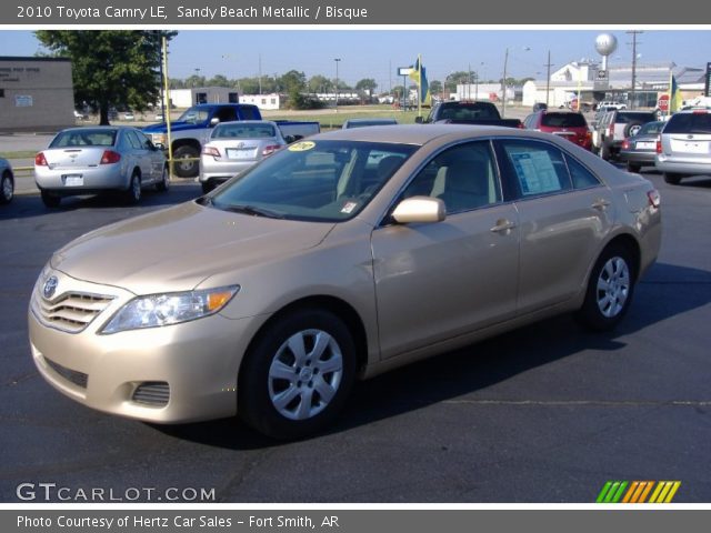 2010 Toyota Camry LE in Sandy Beach Metallic