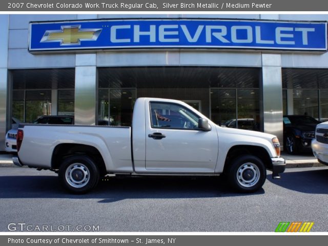 2007 Chevrolet Colorado Work Truck Regular Cab in Silver Birch Metallic