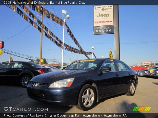 2003 Honda Accord EX Sedan in Eternal Blue Pearl