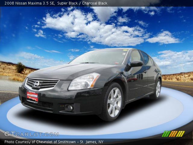 2008 Nissan Maxima 3.5 SE in Super Black