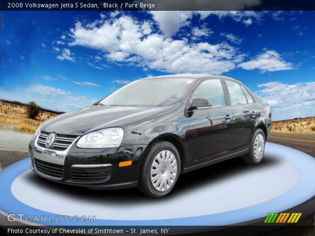 2008 Volkswagen Jetta S Sedan in Black