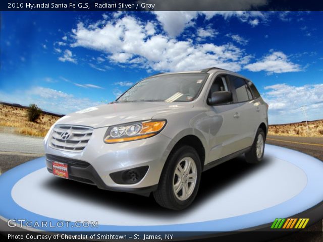 2010 Hyundai Santa Fe GLS in Radiant Silver