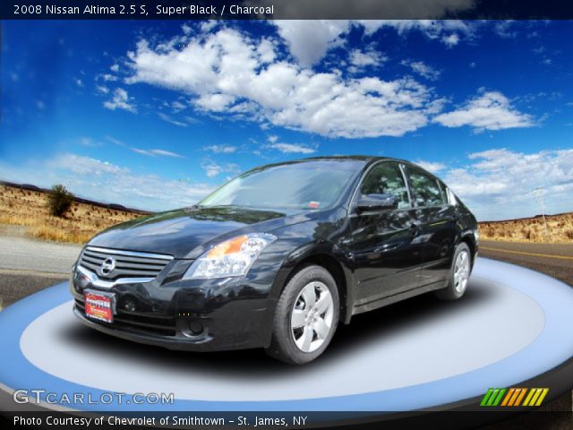 2008 Nissan Altima 2.5 S in Super Black