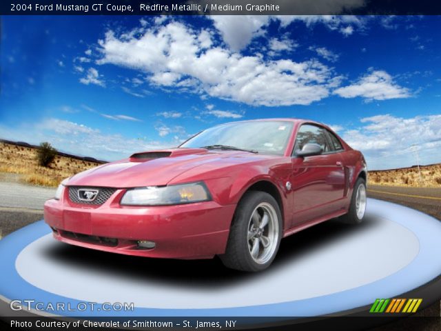 2004 Ford Mustang GT Coupe in Redfire Metallic