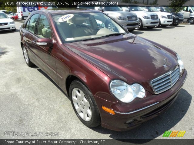 2006 Mercedes-Benz C 280 Luxury in Barolo Red Metallic