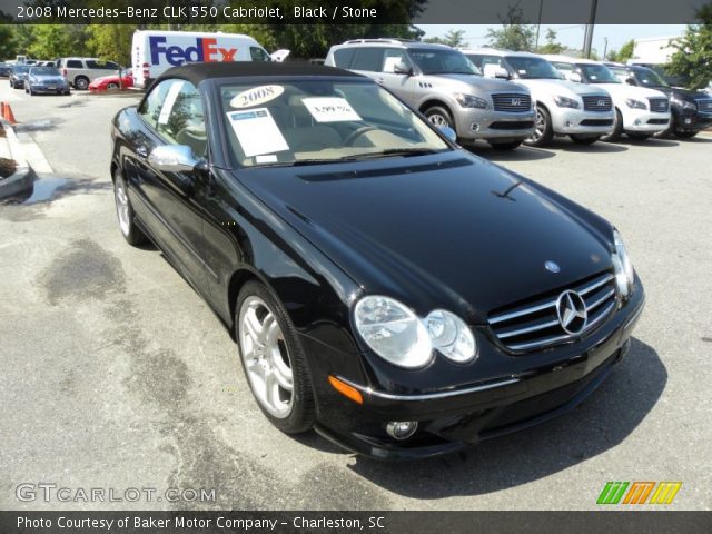 2008 Mercedes-Benz CLK 550 Cabriolet in Black