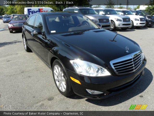 2008 Mercedes-Benz S 550 Sedan in Black