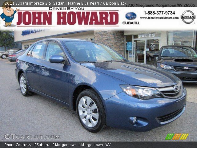 2011 Subaru Impreza 2.5i Sedan in Marine Blue Pearl