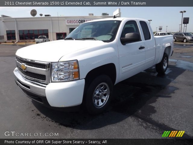 2011 Chevrolet Silverado 1500 LS Extended Cab in Summit White