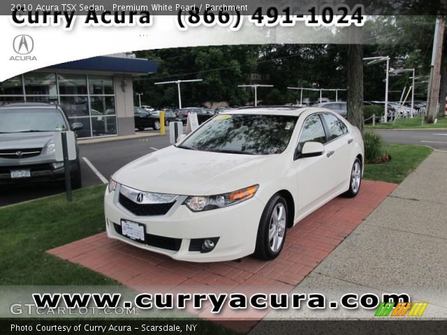 2010 Acura TSX Sedan in Premium White Pearl