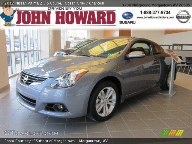 2012 Nissan Altima 2.5 S Coupe in Ocean Gray