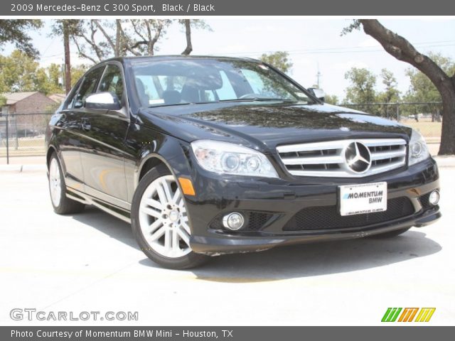 2009 Mercedes-Benz C 300 Sport in Black