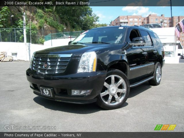 2008 Cadillac Escalade AWD in Black Raven
