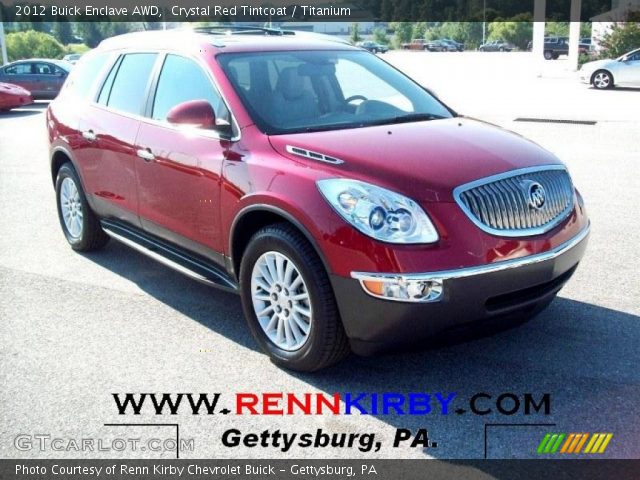 2012 Buick Enclave AWD in Crystal Red Tintcoat