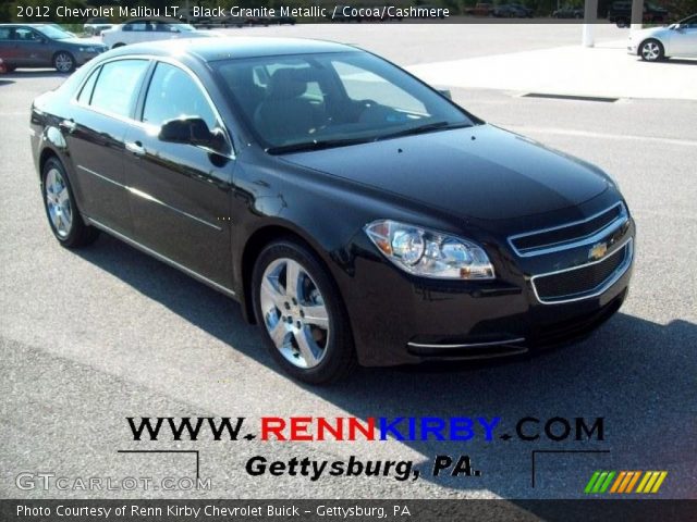 2012 Chevrolet Malibu LT in Black Granite Metallic