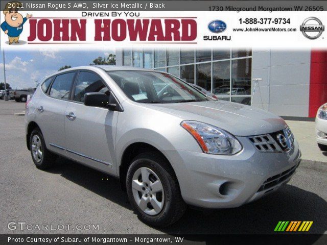 2011 Nissan Rogue S AWD in Silver Ice Metallic