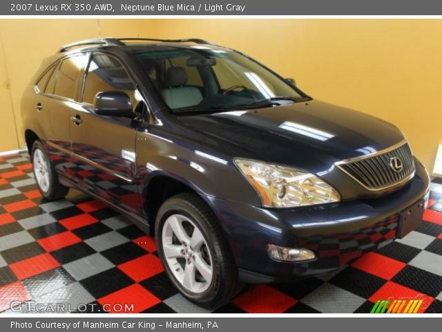 2007 Lexus RX 350 AWD in Neptune Blue Mica