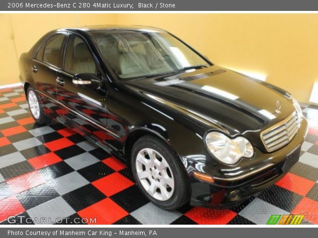 2006 Mercedes-Benz C 280 4Matic Luxury in Black