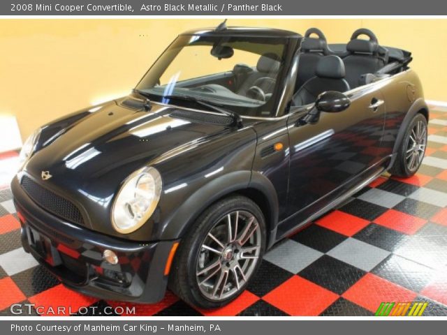 2008 Mini Cooper Convertible in Astro Black Metallic