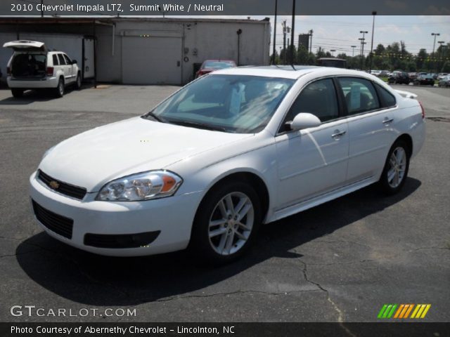 2010 Chevrolet Impala LTZ in Summit White