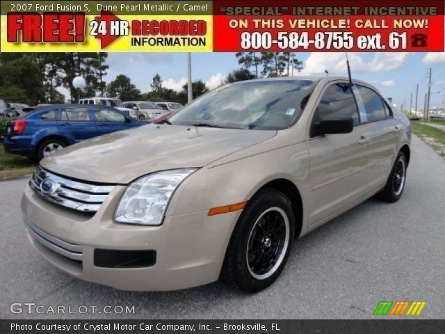 2007 Ford Fusion S in Dune Pearl Metallic