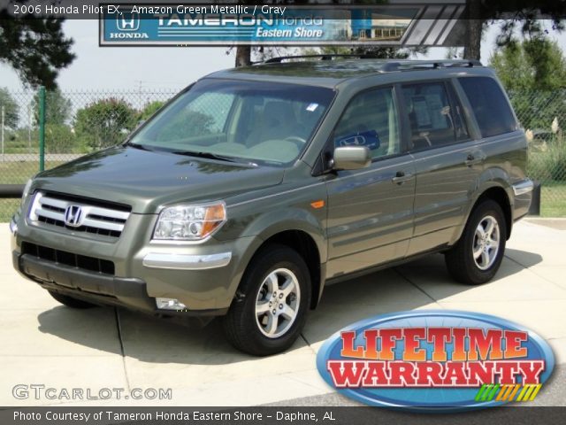 2006 Honda Pilot EX in Amazon Green Metallic