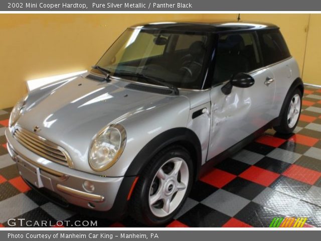 2002 Mini Cooper Hardtop in Pure Silver Metallic